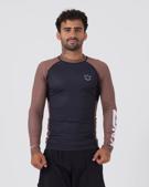 KINGZ Ranked Performance V2 L/S Rashguard-brown